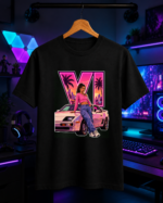 T-Shirt GTA VI Vice City Girl