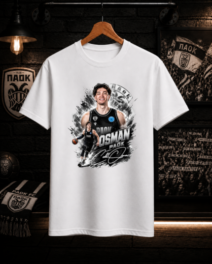 T-Shirt ΠΑΟΚ Cedi Osman Λευκό