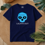 T-shirt Lights Out Μπλε