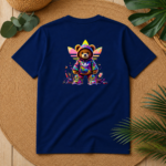 T-shirt Streetwear Teddy Μπλε