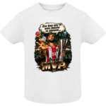 Παιδικό T-Shirt Evan Fournier MVP Στο Δικό Σου Το Σπίτι Το Σήκωσα Λευκό