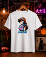 T-Shirt Anime Cyber Diva Λευκό
