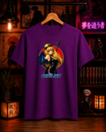 T-Shirt Anime Devilish Μωβ