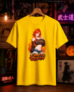T-Shirt Anime Ember Queen Κίτρινο