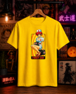 T-Shirt Anime First Aid Κίτρινο