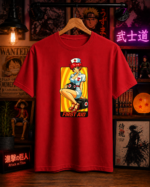 T-Shirt Anime First Aid Κόκκινο