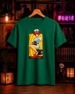 T-Shirt Anime First Aid Πράσινο