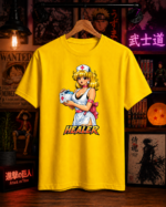 T-Shirt Anime Healer Κίτρινο