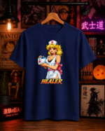 T-Shirt Anime Healer Μπλε