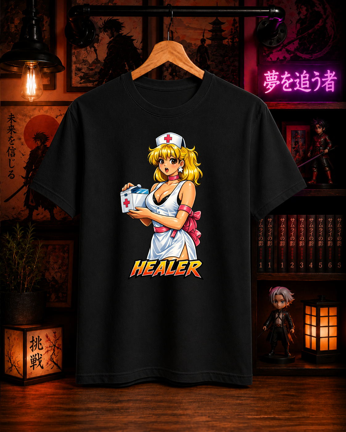 T-Shirt Anime Healer T-Shirt Anime Healer