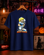 T-Shirt Anime Maid Power Μπλε