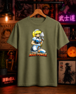 T-Shirt Anime Maid Power Χακί