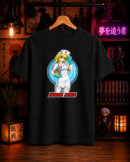 T-Shirt Anime Nurse Mode