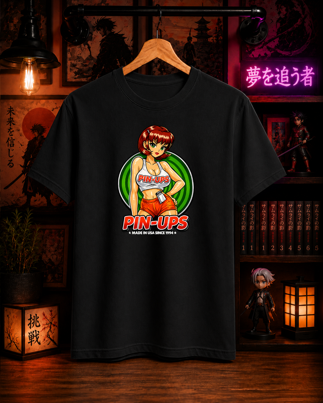 T-Shirt Anime Pin Ups T-Shirt Anime Pin Ups