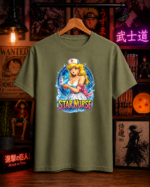 T-Shirt Anime Star Nurse Χακί