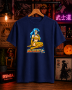 T-Shirt Anime Wild Heart Μπλε