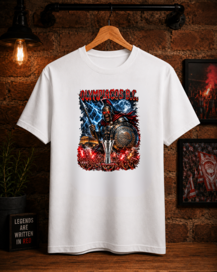 T-Shirt Red Warriors Λευκό