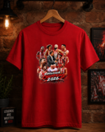 T-Shirt Ολυμπιακός Πρωταθλητής Ευρώπης 2026 Κόκκινο