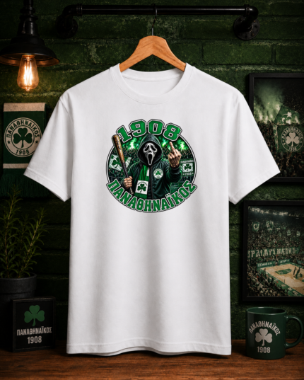 T-Shirt Παναθηναϊκός 1908 Λευκό