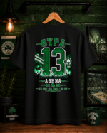 T-Shirt Παναθηναϊκός Λεωφόρος 13 Μαύρο πίσω