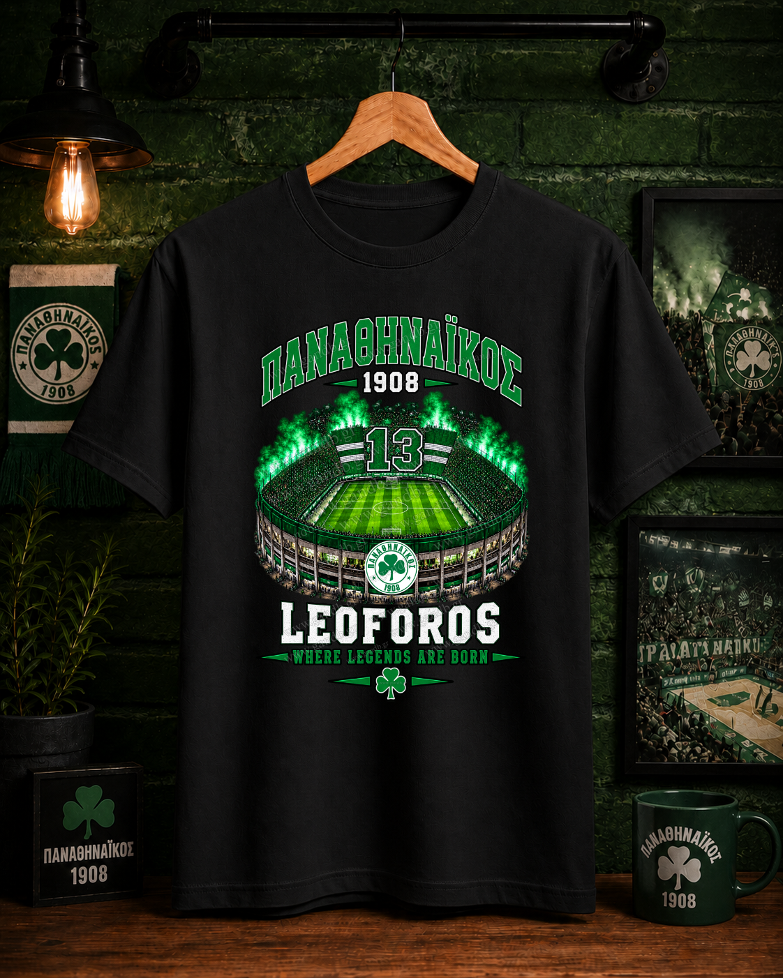 T-Shirt Παναθηναϊκός Λεωφόρος 13 T-Shirt Παναθηναϊκός Λεωφόρος 13