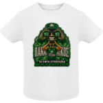 Παιδικό T-Shirt Παναθηναϊκός 7 Ευρωπαϊκά (Με εφέ κεντήματος) Λευκό