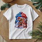 T-Shirt GandB Basketball Bear Λευκό
