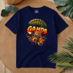 T-Shirt GandB Fighter Bear Μπλε