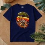 T-Shirt GandB Fighter Elephant Μπλε