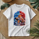 T-Shirt GandB Gym Bear Λευκό