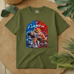 T-Shirt GandB Gym Bear Χακί