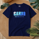 T-Shirt GandB It's A Secret Μπλε