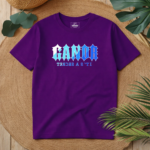 T-Shirt GandB It's A Secret Μωβ