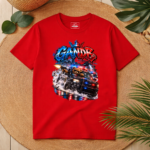T-Shirt GandB Police Bear Κόκκινο
