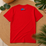 T-Shirt GandB Police Bear Πίσω κόκκινο