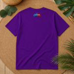 T-Shirt GandB Police Bear Πίσω μωβ