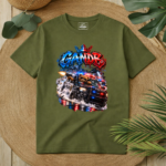 T-Shirt GandB Police Bear Χακί