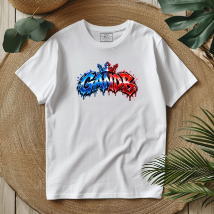 T-Shirt GandB Streetwear Λευκό