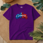 T-Shirt GandB Streetwear Μωβ