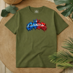 T-Shirt GandB Streetwear Χακί