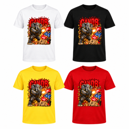 T-Shirt GandB Wild Elephant.