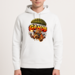 Φούτερ GandB Fighter Bear Λευκό