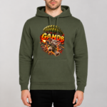 Φούτερ GandB Fighter Elephant Χακί