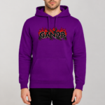 Φούτερ GandB Fire Ravens Μωβ