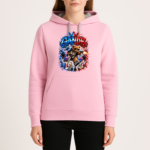 Φούτερ GandB Runaway Bear Ροζ