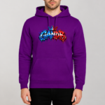 Φούτερ GandB Streetwear Μωβ