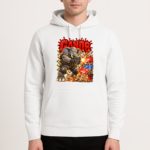 Φούτερ GandB Wild Elephant Λευκό