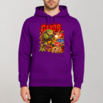 Φούτερ GandB Wild Turtle Μωβ
