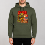 Φούτερ GandB Wild Turtle Χακί