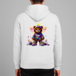 Φούτερ Streetwear Teddy Λευκό